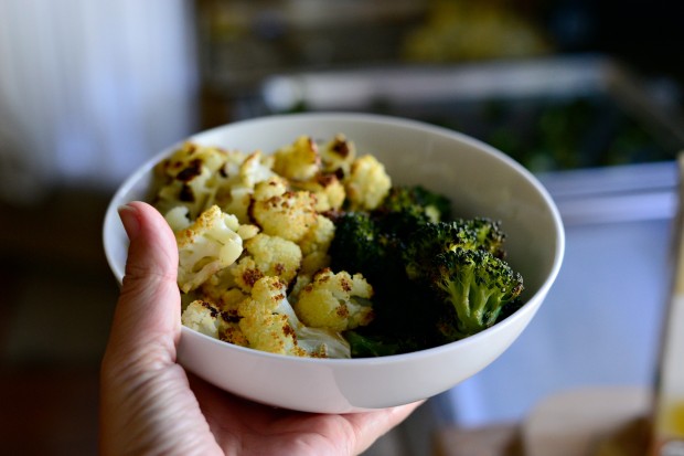 Roasted Broccoli + Cauliflower Soup l SimplyScratch.com (19)