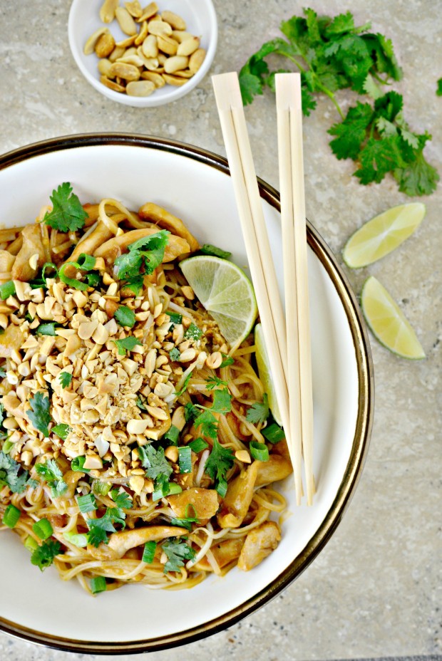 Easy Chicken Pad Thai l SimplyScratch.com (036)