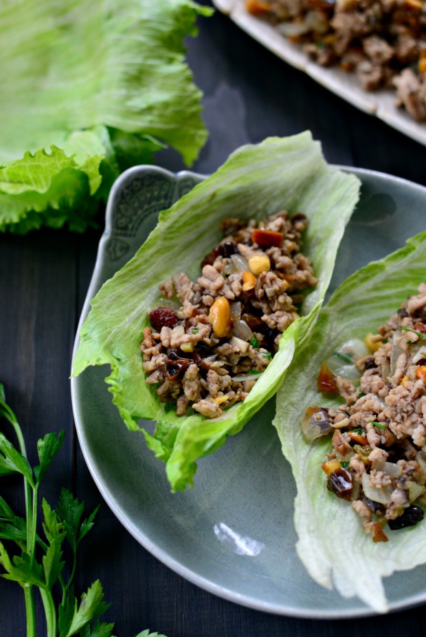 Moroccan Spiced Lettuce Wraps l SimplyScratch.com