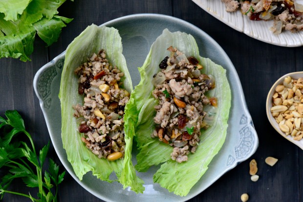 Moroccan Spiced Lettuce Wraps l SimplyScratch.com