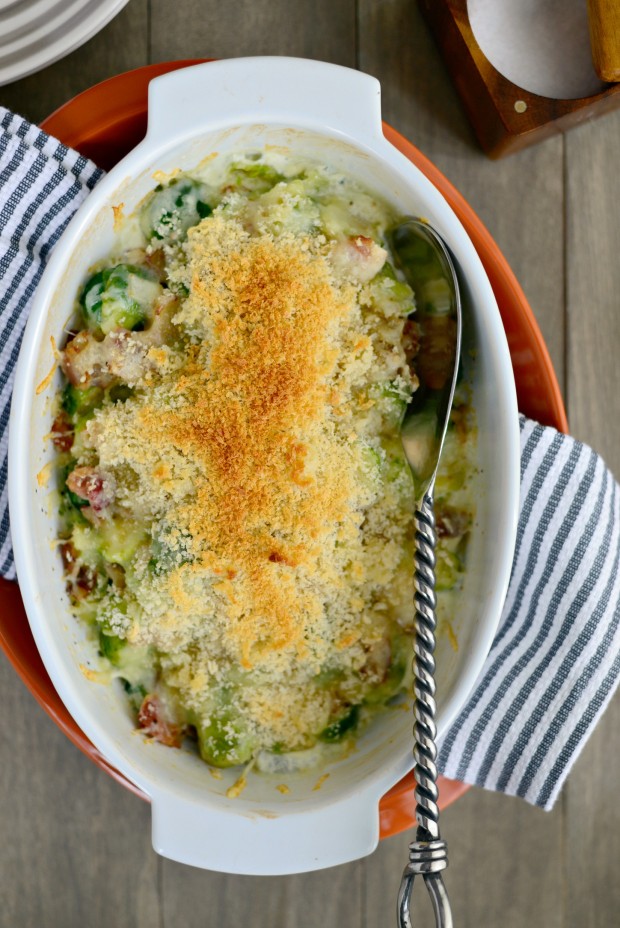 Bacon + Brussels Sprout Gratin l SimplyScratch.com (22)