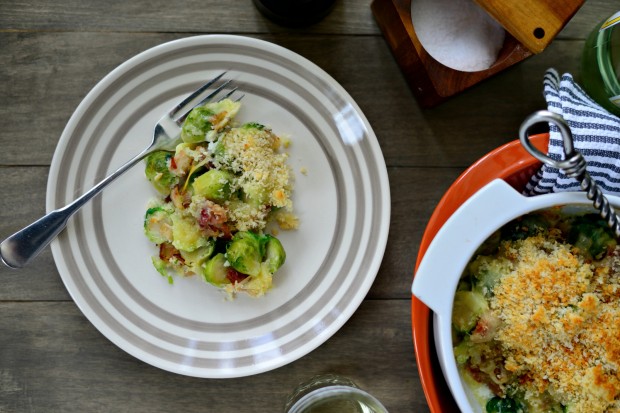 Bacon + Brussels Sprout Gratin l SimplyScratch.com (23)