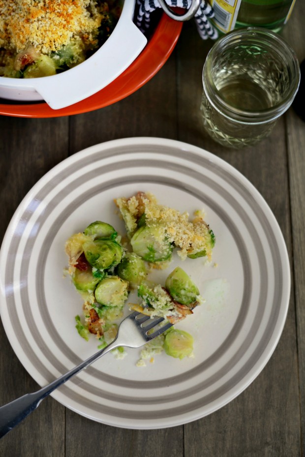 Bacon + Brussels Sprout Gratin l SimplyScratch.com (27)