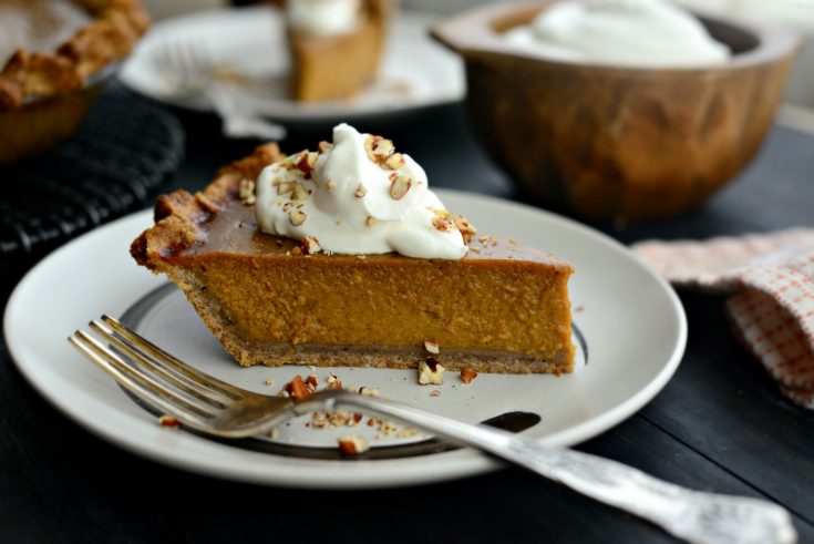 Brown Sugar Maple Pumpkin Pie