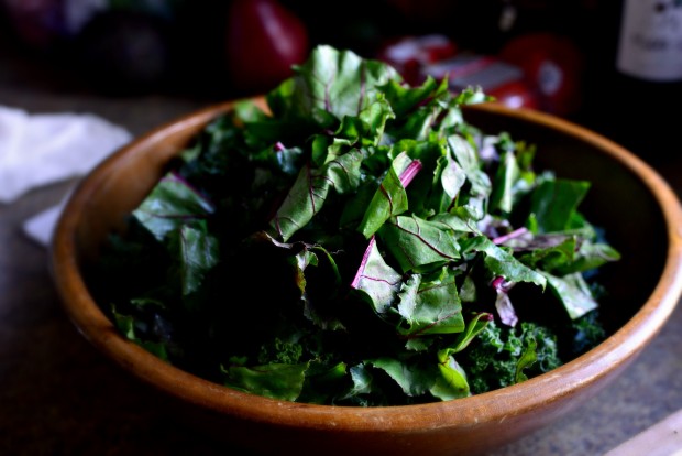 Winter Kale + Beet Greens Salad l SimplyScratch.com (10)