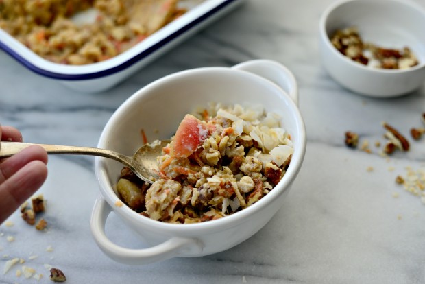 Apple, Carrot + Raisin Baked Oatmeal l SimplyScratch.com (25)