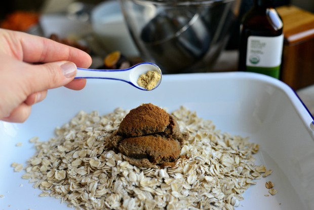 Apple, Carrot + Raisin Baked Oatmeal l SimplyScratch.com (9)