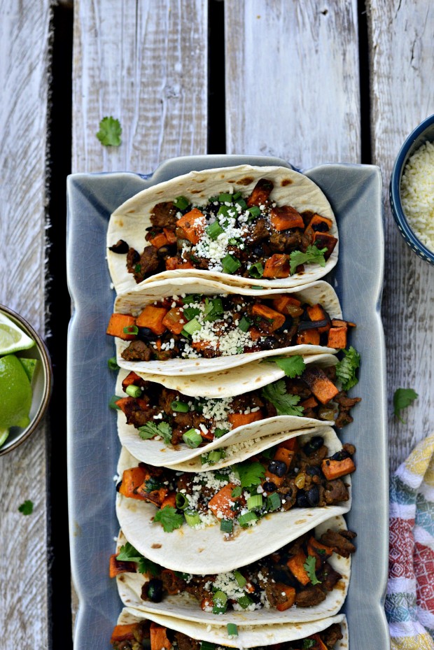 Simply Scratch Chorizo Sweet Potato Black Bean Tacos Simply Scratch