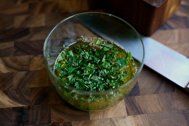 Roasted Vegetable Freekeh Salad + Lemon Mint Vinaigrette l SimplyScratch.com (15)