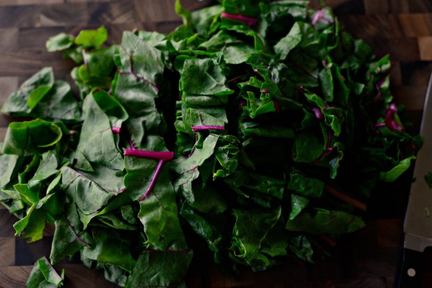 Toasted Garlic + Swiss Chard Pizza l SimplyScratch.com (4)