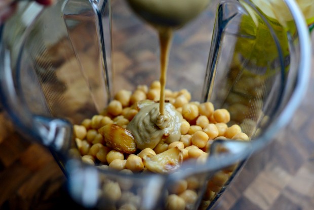 Za'atar + Roasted Garlic Hummus l SimplyScratch.com (8)