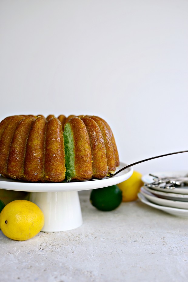 Lemon Lime Bundt Cake l SimplyScratch.com