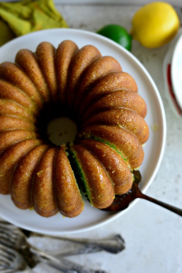 Lemon Lime Bundt Cake l SimplyScratch.com