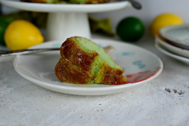 Lemon Lime Bundt Cake l SimplyScratch.com