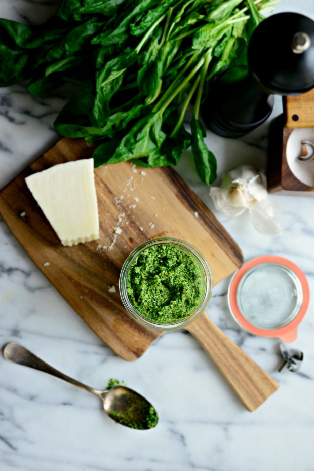 Fresh Spinach Pesto l SimplyScratch.com (2)