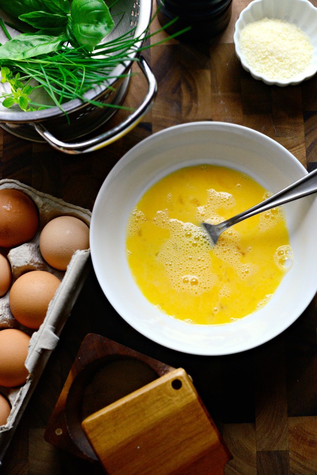 Parmesan Herb Omelette l SimplyScratch.com (2)
