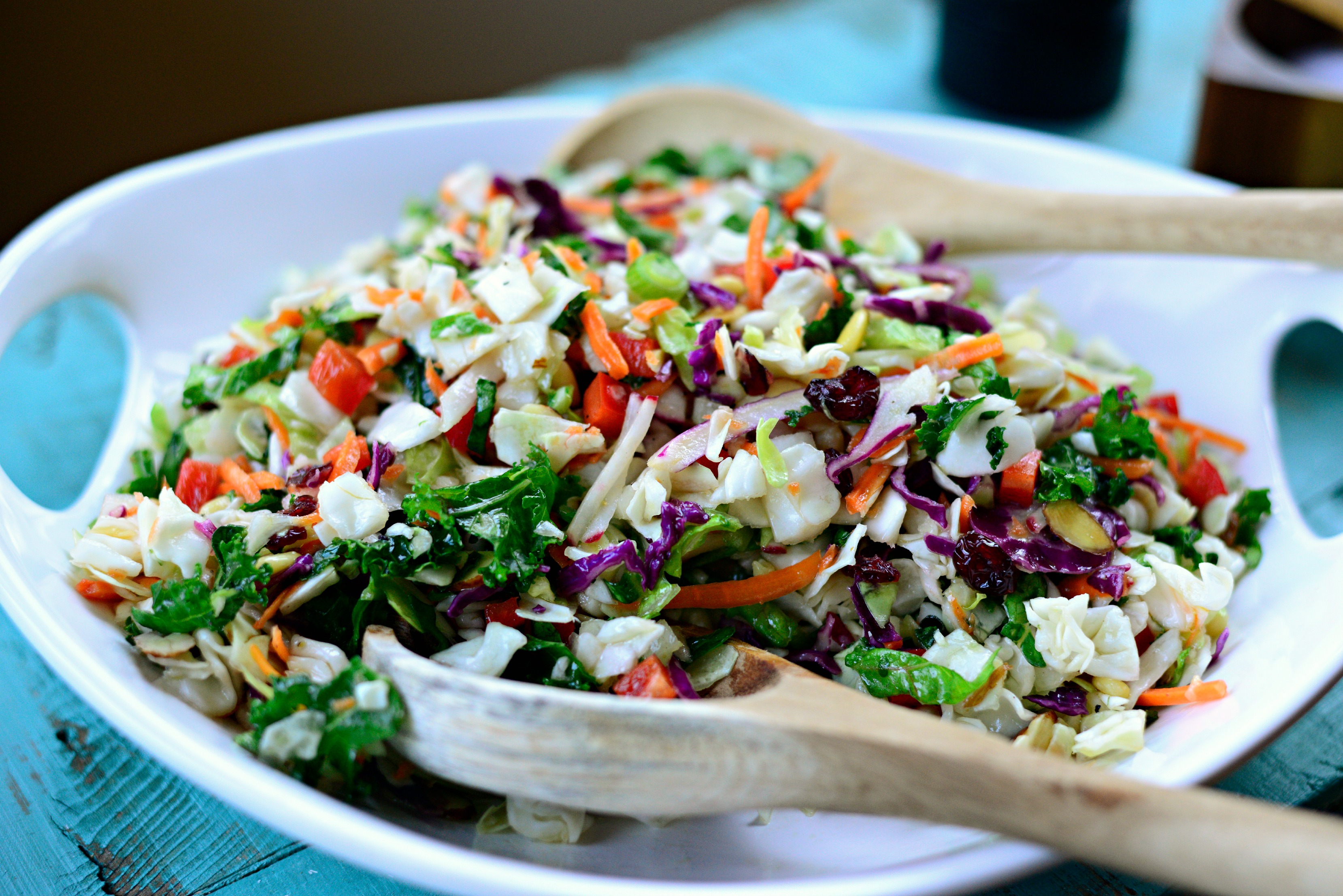 Simply Scratch Rainbow Crunch Salad Simply Scratch
