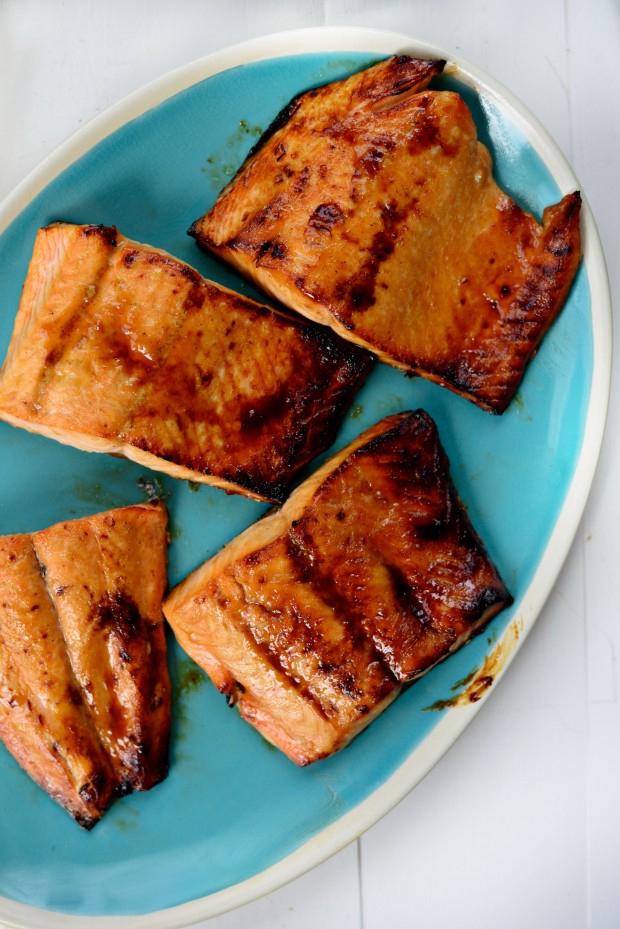 Honey Glazed Salmon + Fresh Mango Salsa (16)