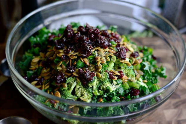 Kale + Brussels Sprout Chopped Salad l SimplyScratch.com (10)