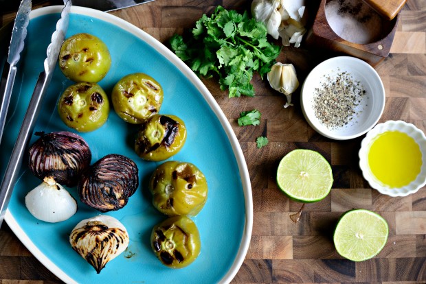 Grilled Tomatillo Salsa l SimplyScratch.com (12)