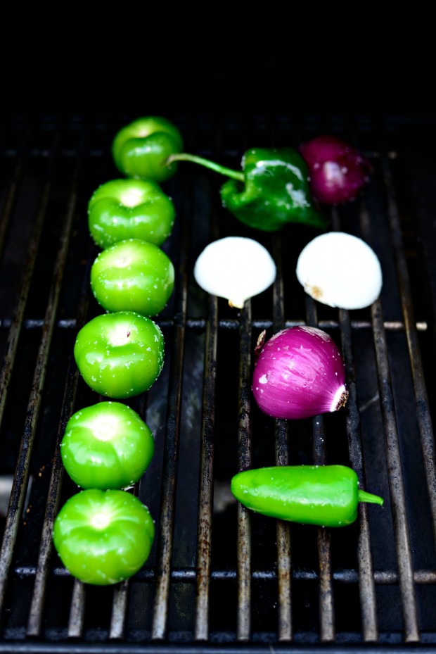 Grilled Tomatillo Salsa l SimplyScratch.com (6)