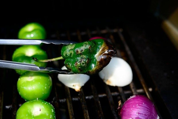 Grilled Tomatillo Salsa l SimplyScratch.com (7)