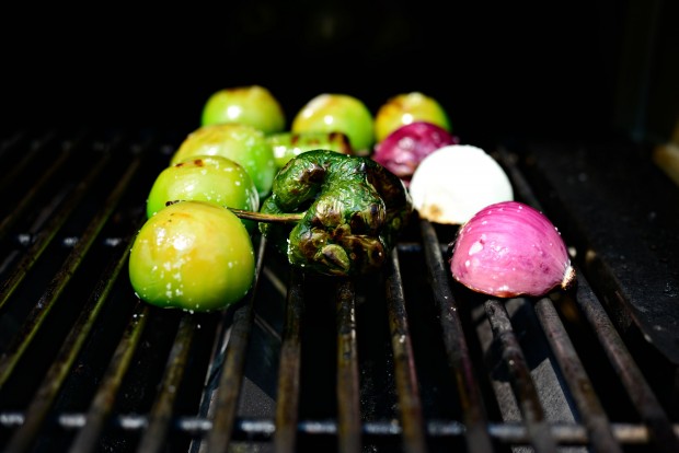 Grilled Tomatillo Salsa l SimplyScratch.com (9)