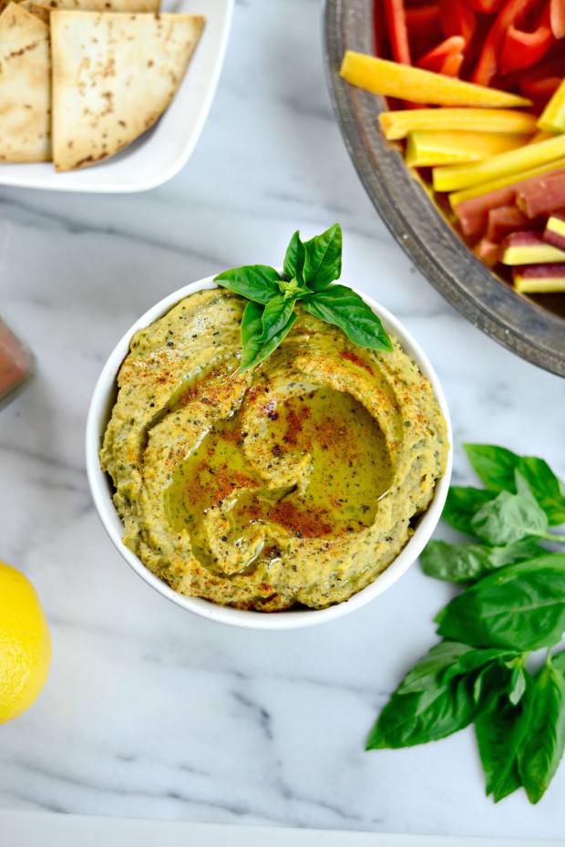 Lemon Basil Hummus l SimplyScratch.com (19)