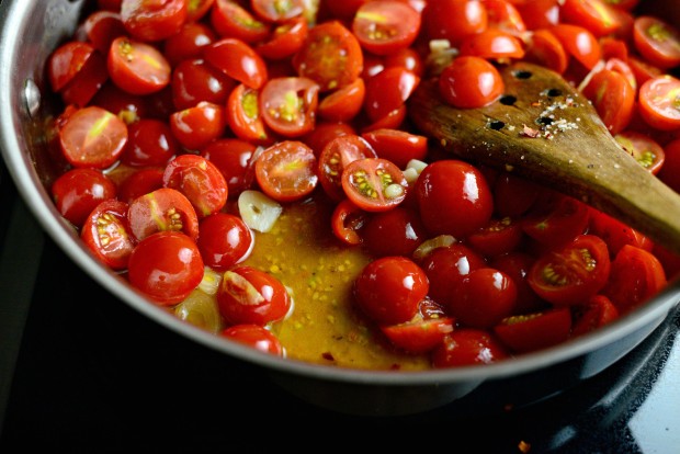 Perciatelli + a 10-minute Fresh Cherry Tomato Sauce (18)