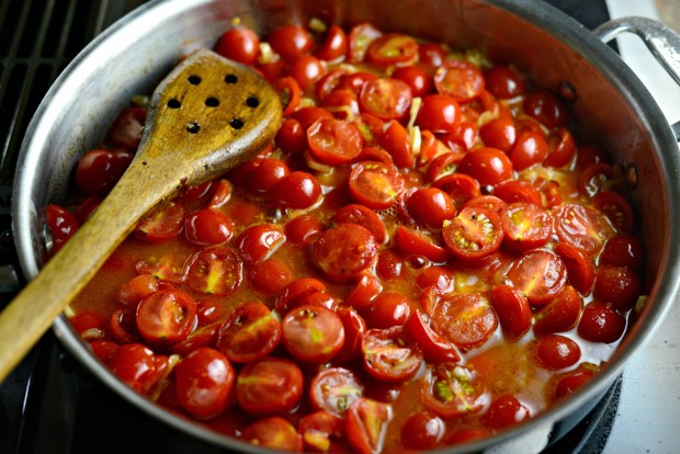 Perciatelli + a 10-minute Fresh Cherry Tomato Sauce (20)