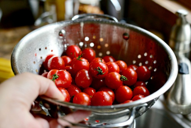 Perciatelli + a 10-minute Fresh Cherry Tomato Sauce (5)