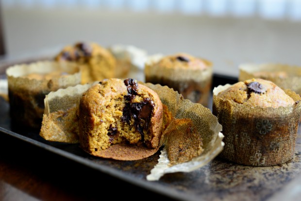 Pumpkin Chocolate Chip Muffins l SimplyScratch.com (30)