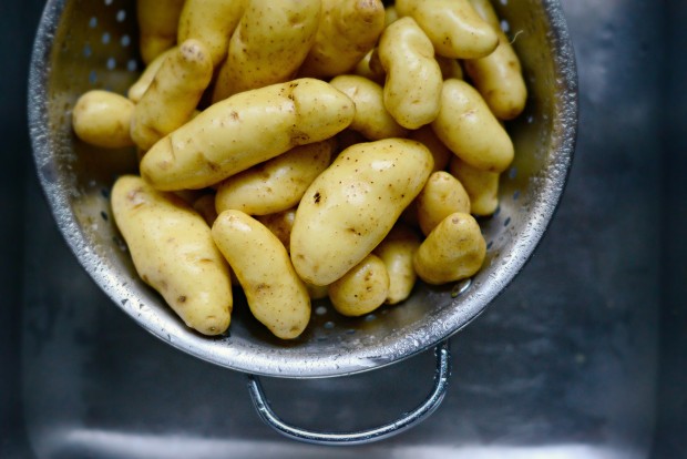 Roasted Rosemary + Smoked Salt Fingerlings l SimplyScratch.com (3)