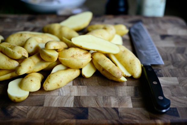 Roasted Rosemary + Smoked Salt Fingerlings l SimplyScratch.com (5)