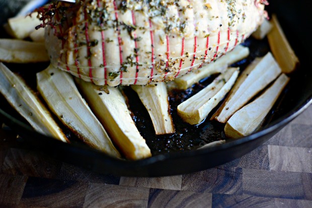 One-Pan Herb Roasted Chicken and Parsnips l SimplyScratch.co (16)
