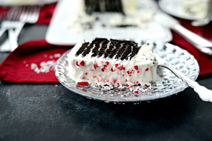 Peppermint Icebox Cake