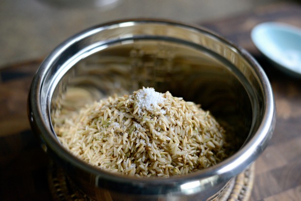 Garlicky Toasted Almond Basmati Rice l SimplyScratch.com (8)
