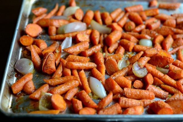 Roasted Ginger Carrot Soup l SimplyScratch.com (10)