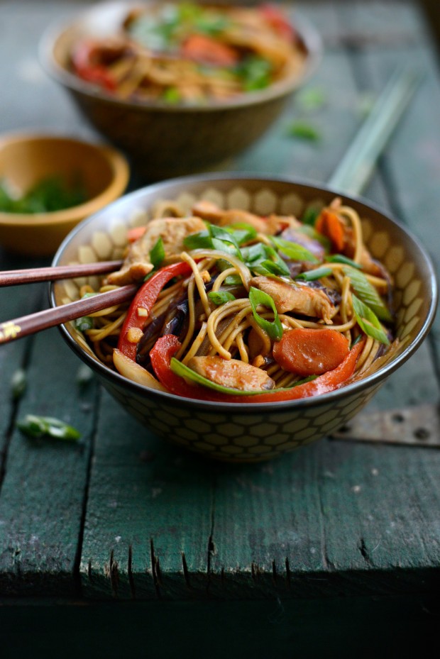 Easy Chicken + Rainbow Veggie Stir-Fry l SimplyScratch.com (32)