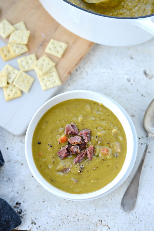 Creamy Split Pea Soup Recipe
