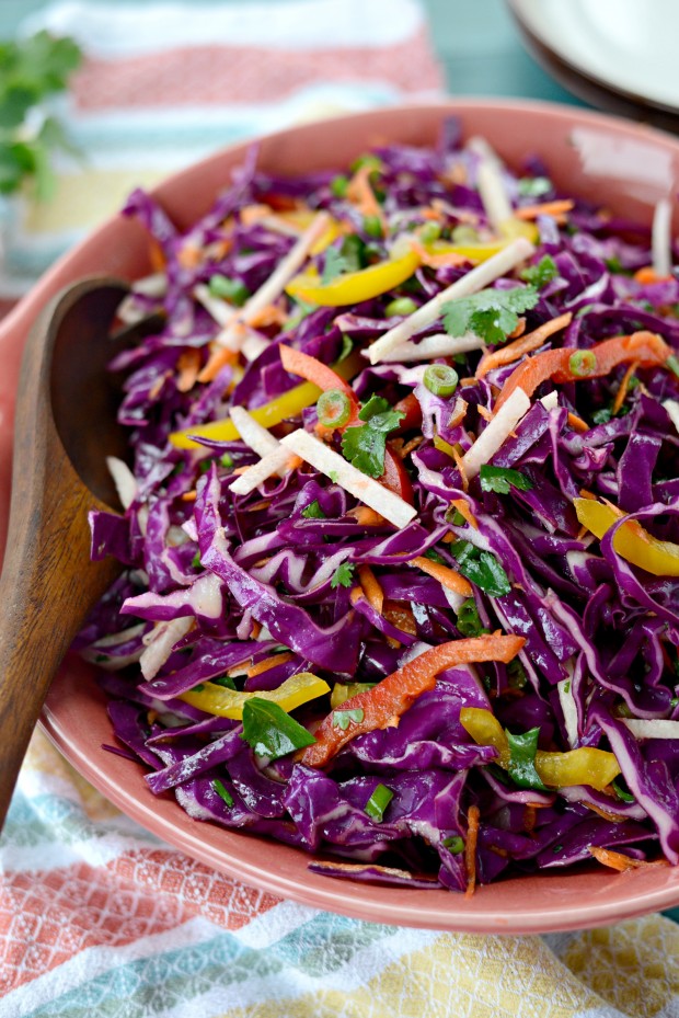 Mexican Slaw + Cumin Lime Dressing l SimplyScratch.com (13)