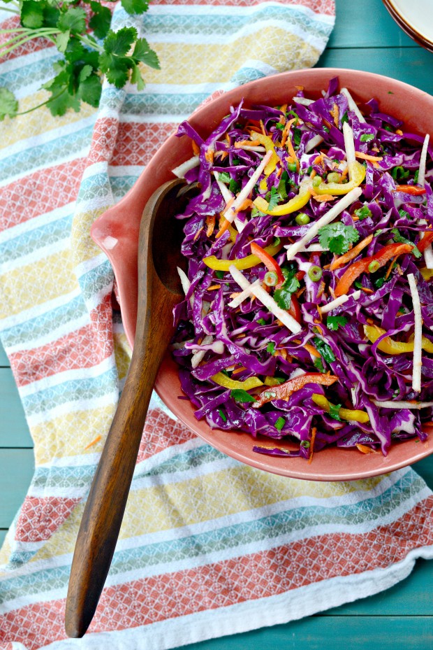 Mexican Slaw + Cumin Lime Dressing l SimplyScratch.com (17)