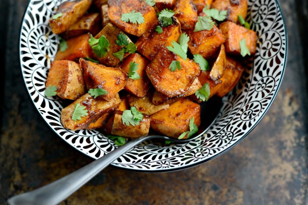 Smoky Sweet Roasted Sweet Potatoes l SimplyScratch.com (20)