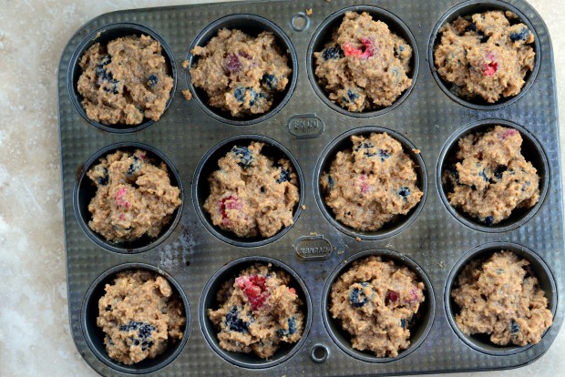 Triple-Berry Bran Muffins l SimplyScratch.com (14)