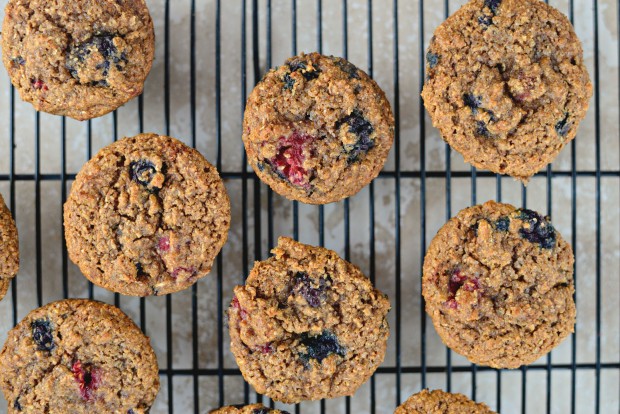 Triple-Berry Bran Muffins l SimplyScratch.com (16)