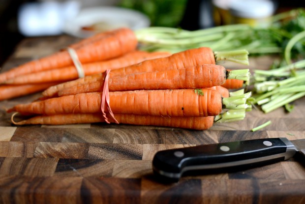 Turmeric Roasted Carrots + Lemon Tahini Dressing l SimplyScratch.com (2)