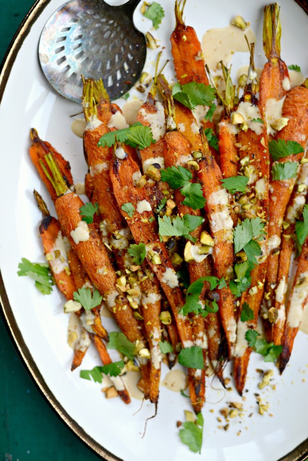 Turmeric Roasted Carrots + Lemon Tahini Dressing l SimplyScratch.com (26)