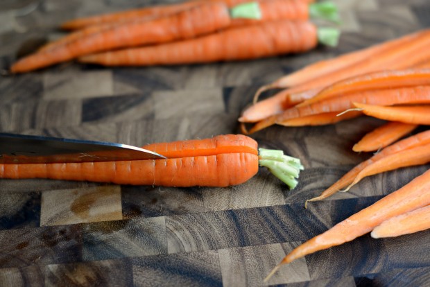 Turmeric Roasted Carrots + Lemon Tahini Dressing l SimplyScratch.com (3)