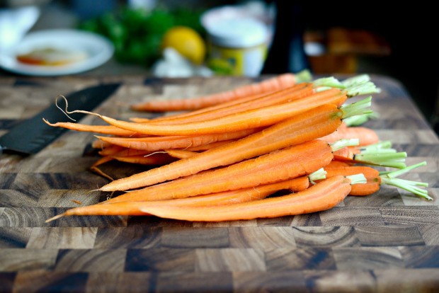 Turmeric Roasted Carrots + Lemon Tahini Dressing l SimplyScratch.com (4)