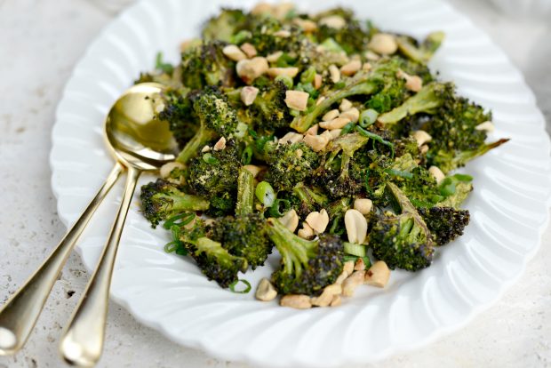 Roasted Broccoli with Peanuts l SimplyScratch.com (13)